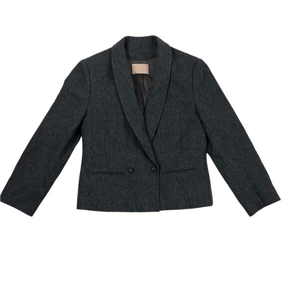 Pendleton vintage gray  Virgin Wool Blazer Small - Picture 2 of 8